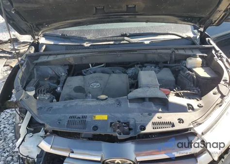 2017 Toyota Highlander Se из США, поврежденный, VIN 5TDJZRFH9HS423275